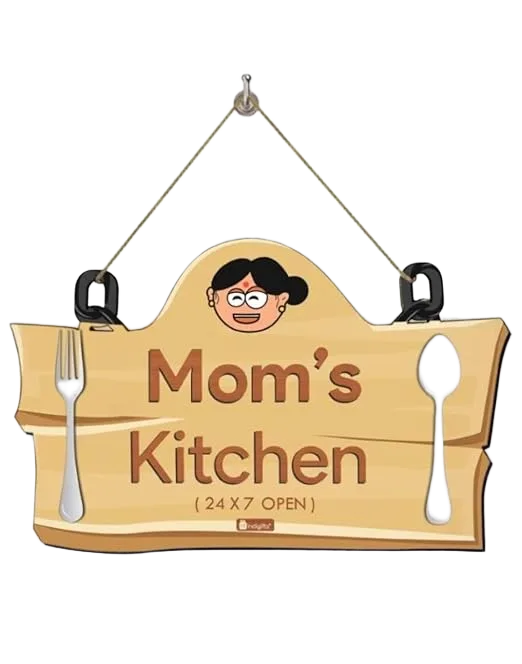 Mom's Kitchen Wall Hanging for  Home Decor