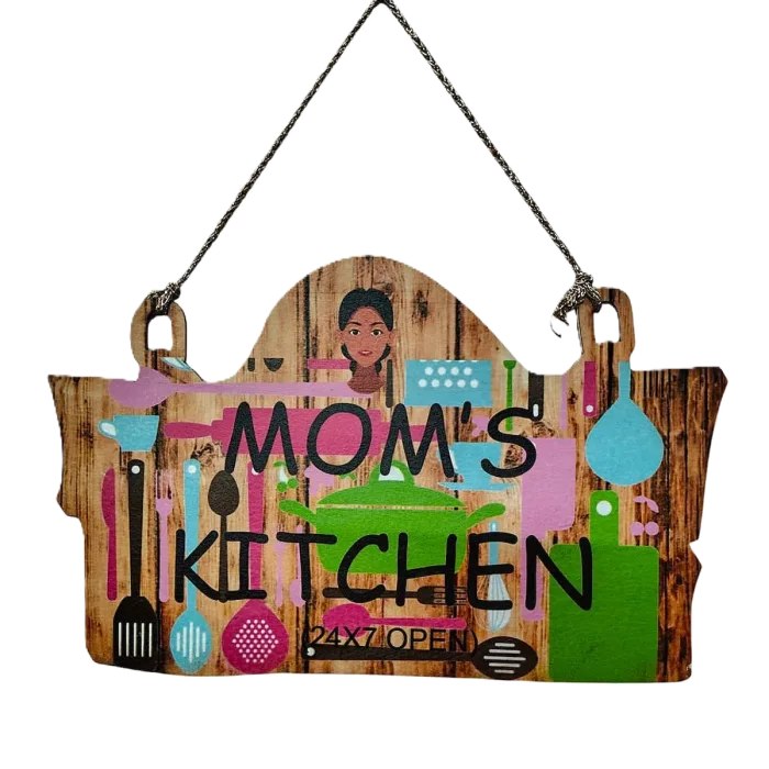 Mom's Kitchen Wall Hanging for  Home Decor