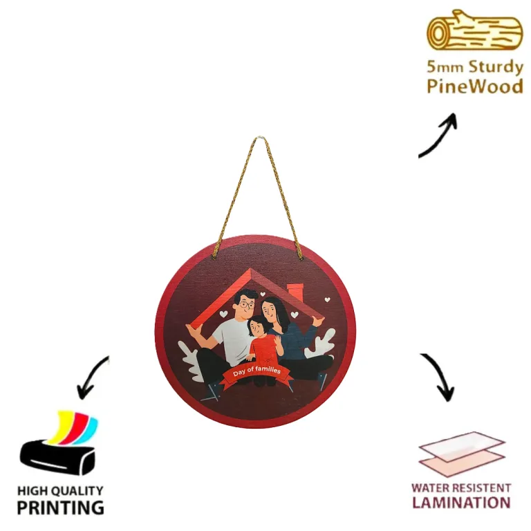 Decorative Design MDF Wall Hanging for  Home Decor - Image 4