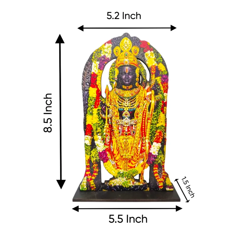 Ramlala Standing Tabletop Standee for Home Decor - Image 3