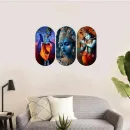 Set of 3 Wall Pasting hanging for Home Decor